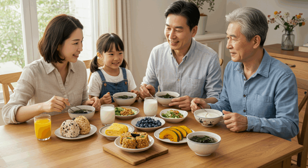 가족 건강 식단