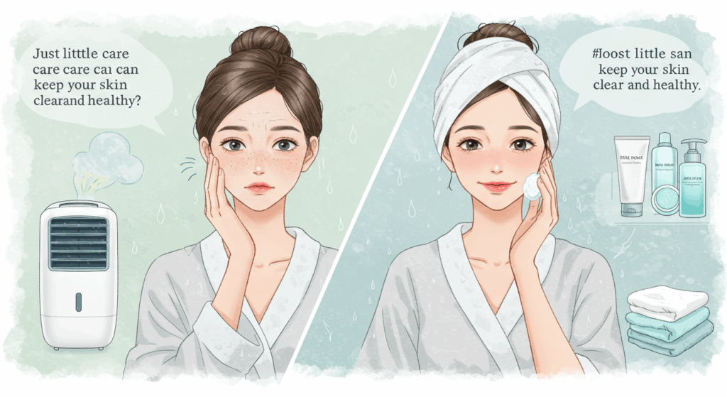 장마철 피부
